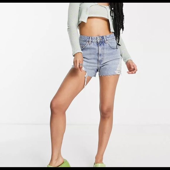💥PRICE⬇️
TOPSHOP MOTO - MOM Shorts - size 10 - - Picture 11 of 11
